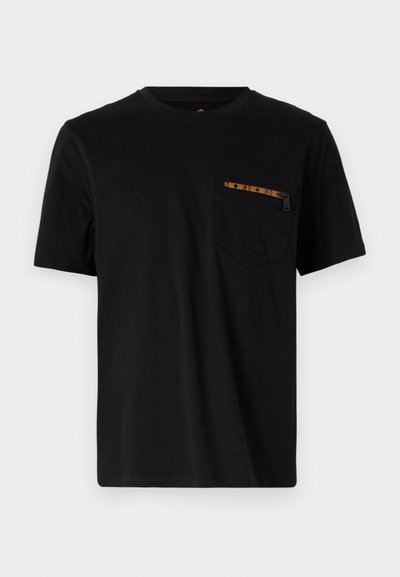 MCM ZIP INTERLOCK - Basic T-shirt - black
