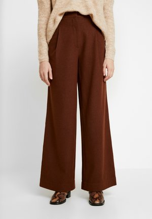 Broek - dark brown