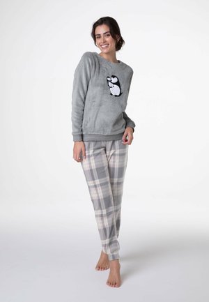 SET - Pantaloni del pigiama - grigio