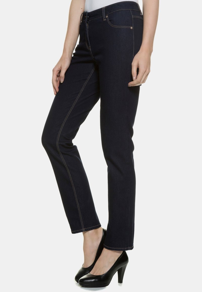 GINA LAURA Jeans Straight Leg raw denim/darkblue denim Zalando.de