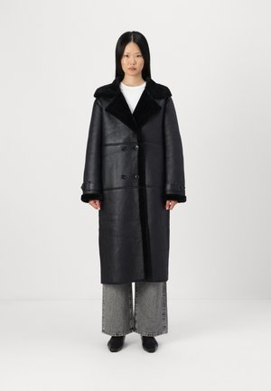 VIMELLA LONG COAT - Zimný kabát - black