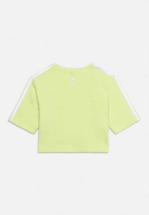 adidas LITTLE GIRL DISNEY VAIANA TEE - Sports T-shirt - semi frozen lemon/dark blue/white — photo 2