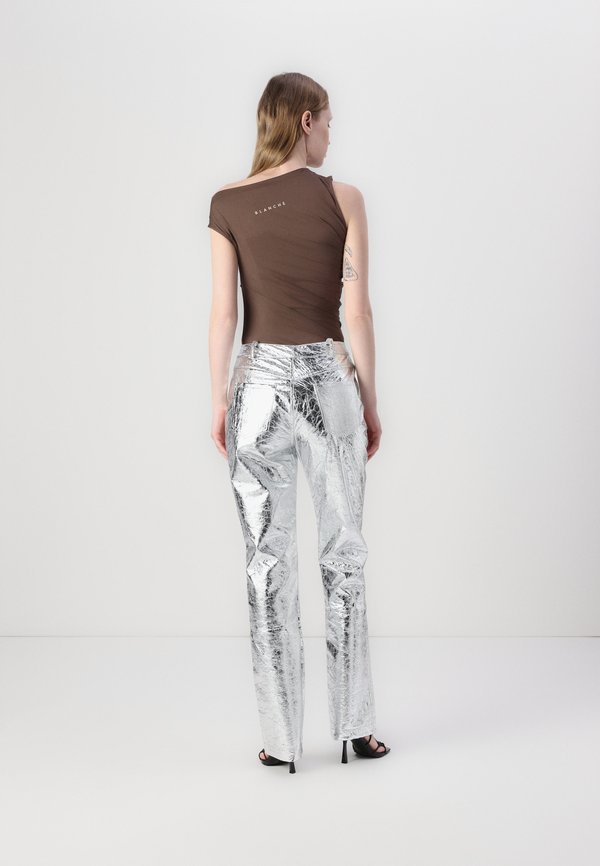 XANTHIA PANT - Trousers - silver4