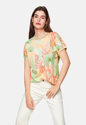T-Shirt print - bright ecru