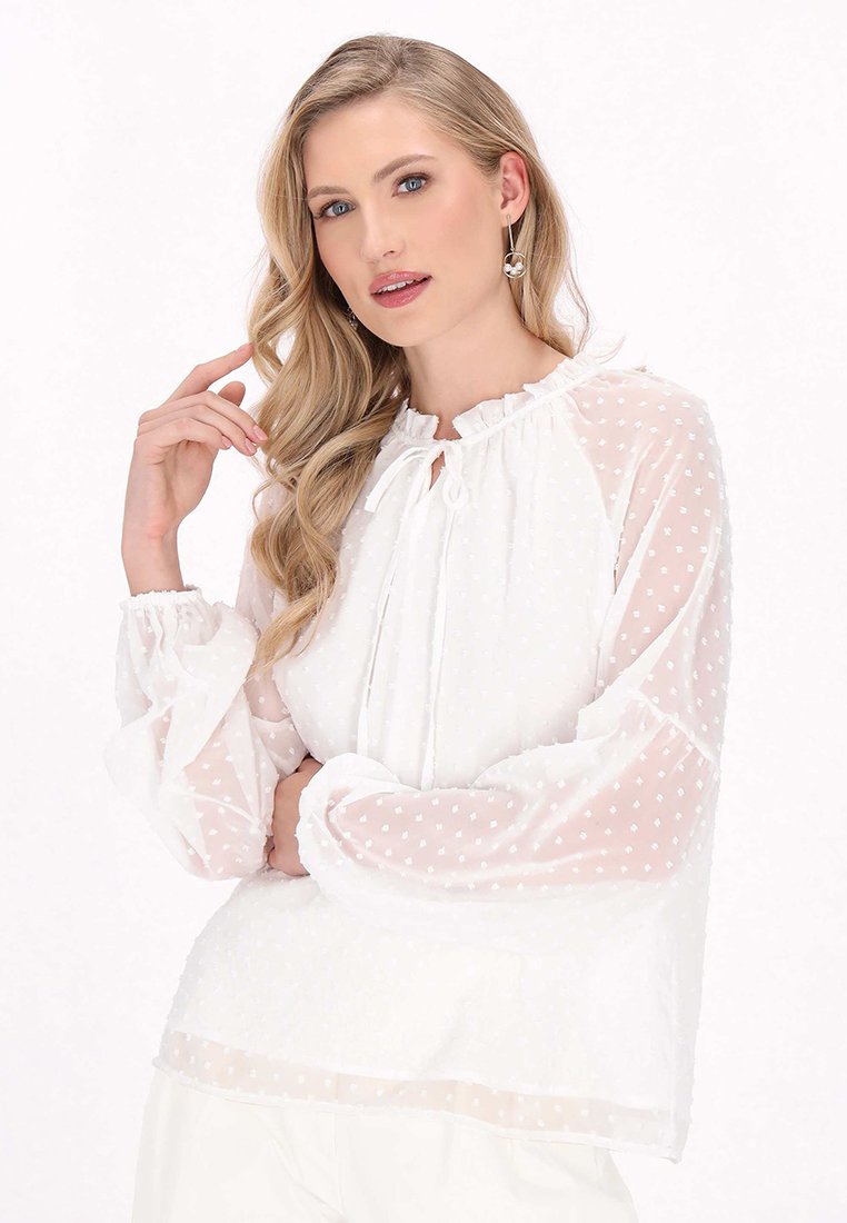 dreimaster Blouse wit dreimaster Blouse wit