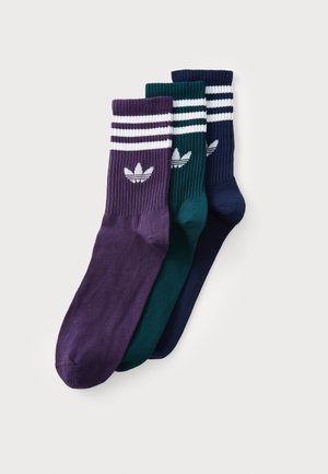 CREW UNISEX 3 PACK - Sokken - night indigo   aurora ivy   aurora plum