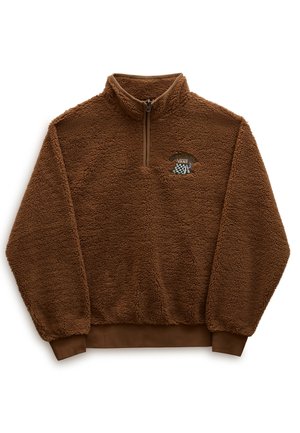 Fleece trui - brown