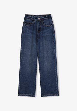 DKNY, PANTALON EN DENIM - Jean droit - denim bleu