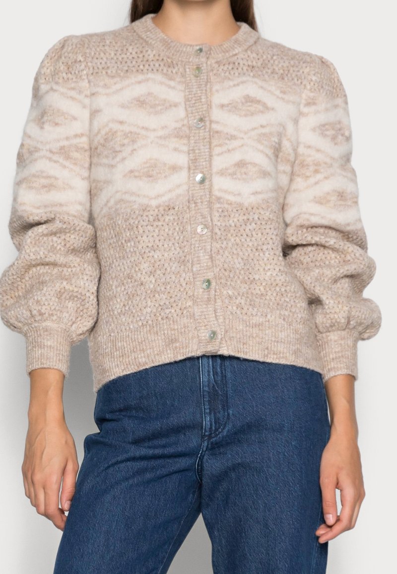 Saint Tropez Strickjacke - beige