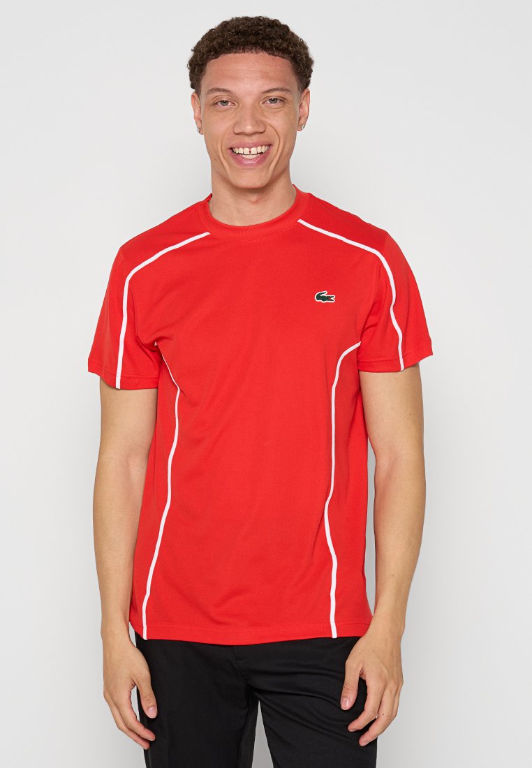 Lacoste Sport Sport T-shirt rood Lacoste Sport Sport T-shirt rood