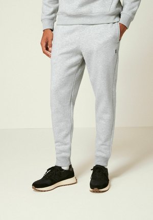 TAPERED JOGGERS SLIM FIT - Tracksuit bottoms - light grey