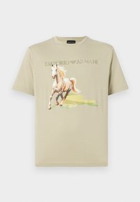 Apdrukāts T-krekls - light green