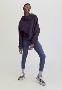 hessnatur UNISEX ACTIVE COMFORT - Felpa in pile - lavendelgrau