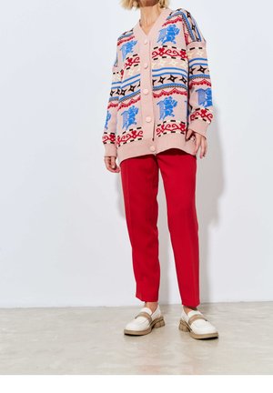 Cesare Gaspari Strickjacke - pink