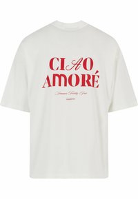 PROHIBITED Camiseta estampada - white