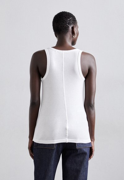 Helmut Lang STRAP RACER TANK - Topper - optic white