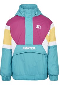 Starter HERREN STARTER - Winterjas - lake blue/s pnk/by/wht