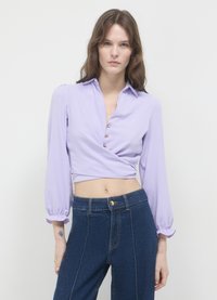 Calliope CON NODO - Blouse - lilla
