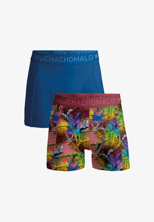 MUCHACHOMALO 2-PACK SOLID - Boxer Briefs - print blue