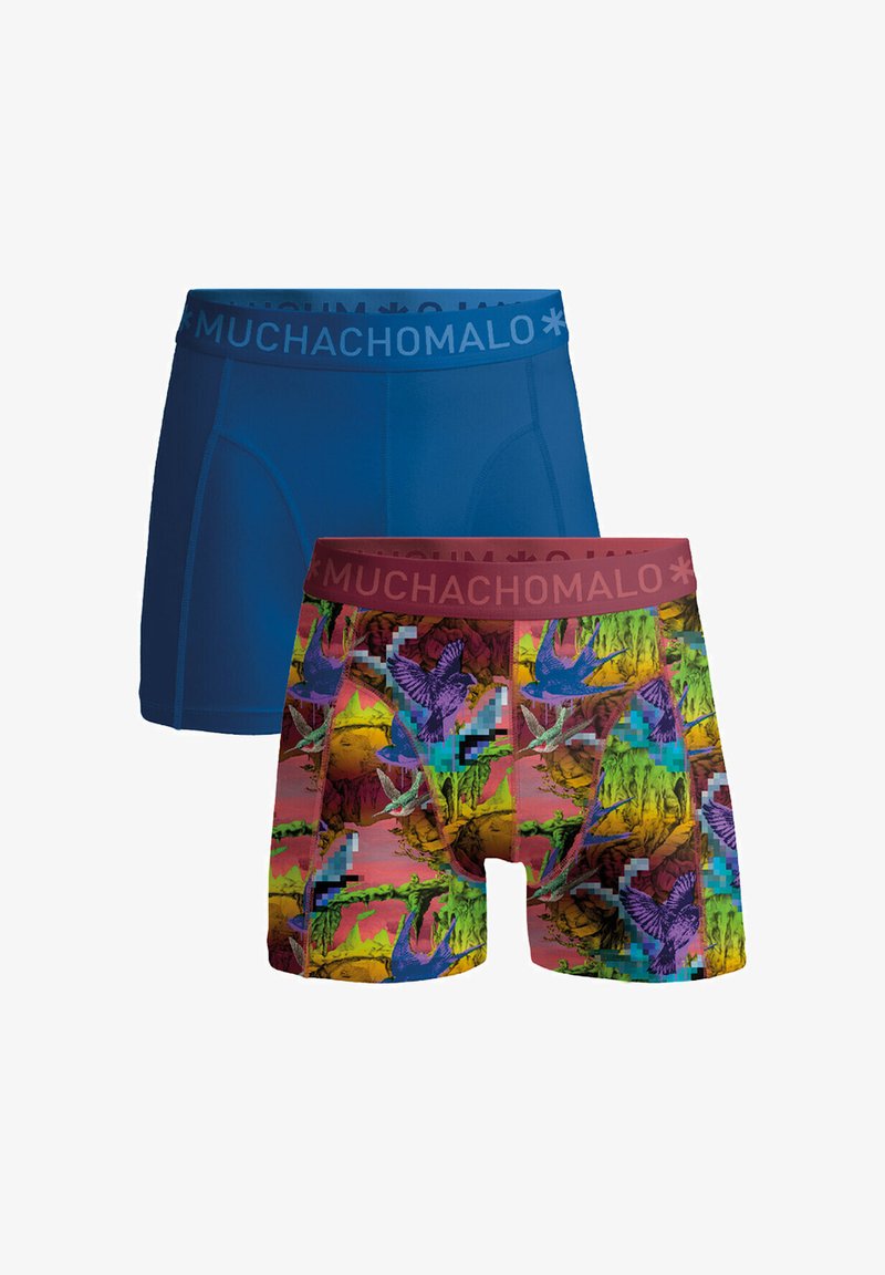 MUCHACHOMALO 2-PACK SOLID - Boxer Briefs - print blue