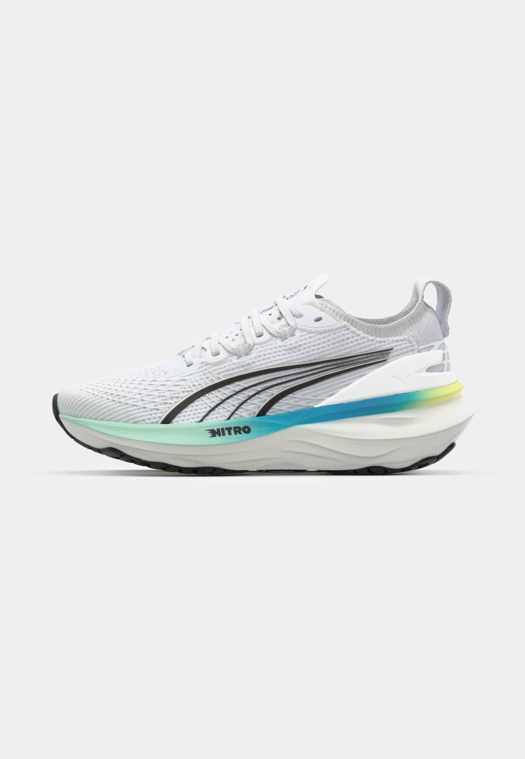 Puma NITRO 2 - Silniční běžecké boty - whitemint melt