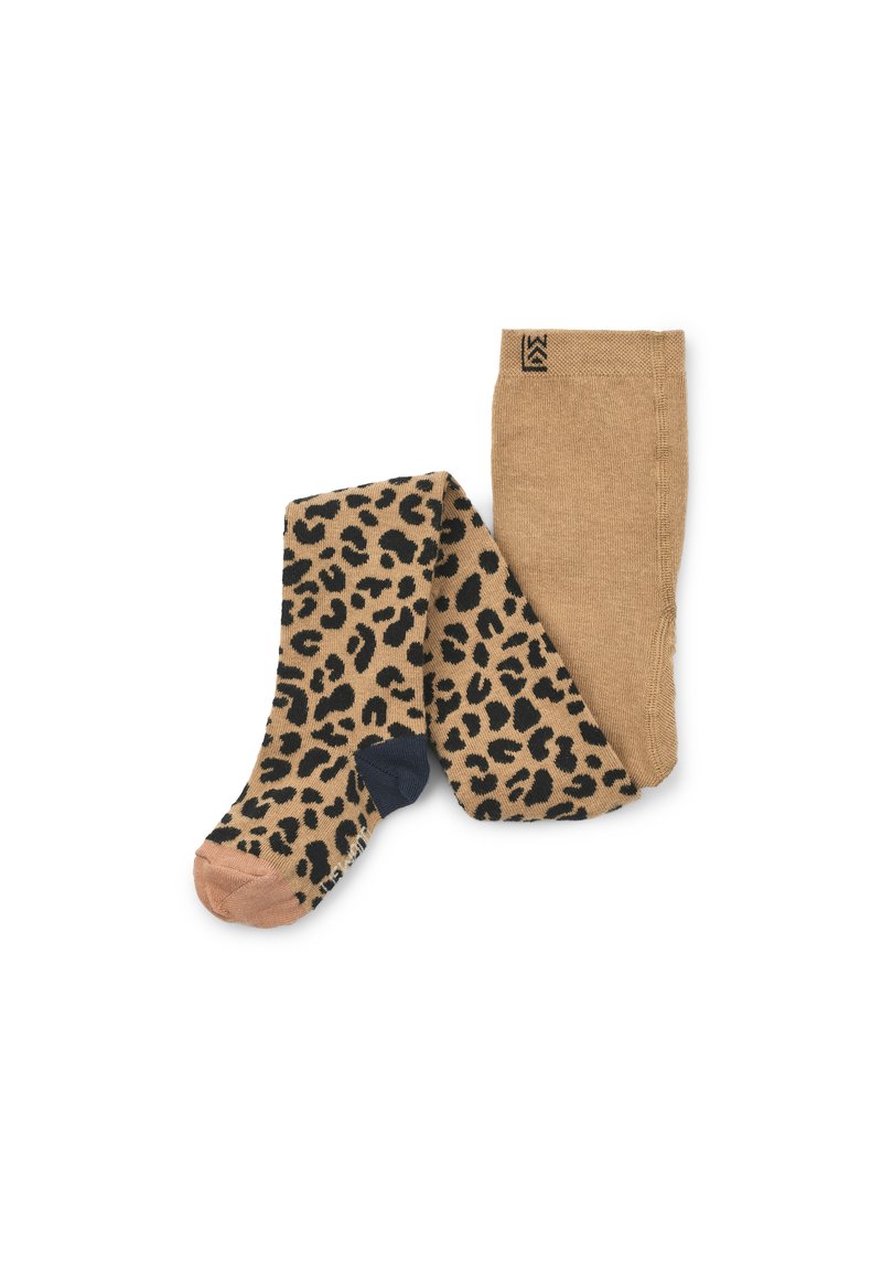 Liewood SILVA UNISEX - Strumpfhose - mini leo oat / oat