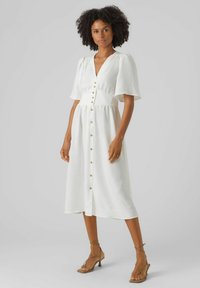 Vero Moda Marškininė suknelė - snow white