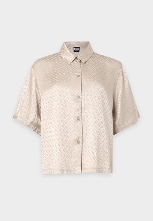 BOSS, MONOGRAM - Πάνω μέρος πιτζάμας - light beige