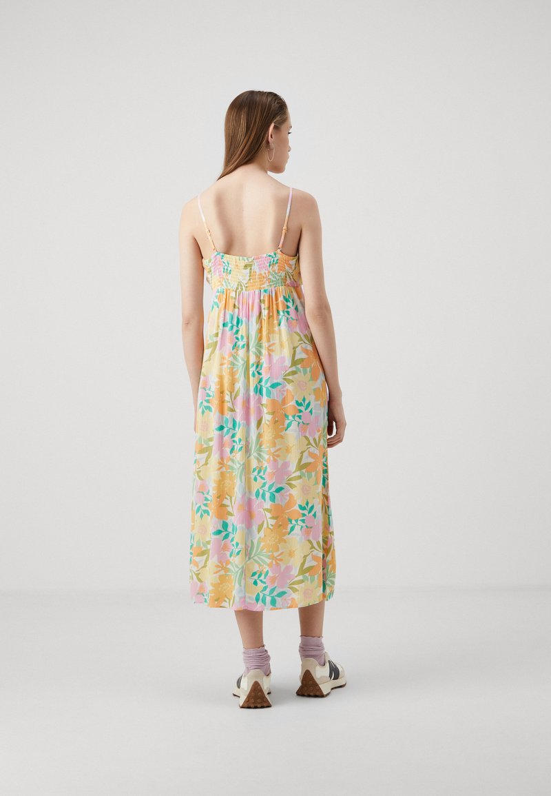 billabong summer shine midi dress Just For You Shine On Midi Dress in Sunstone
