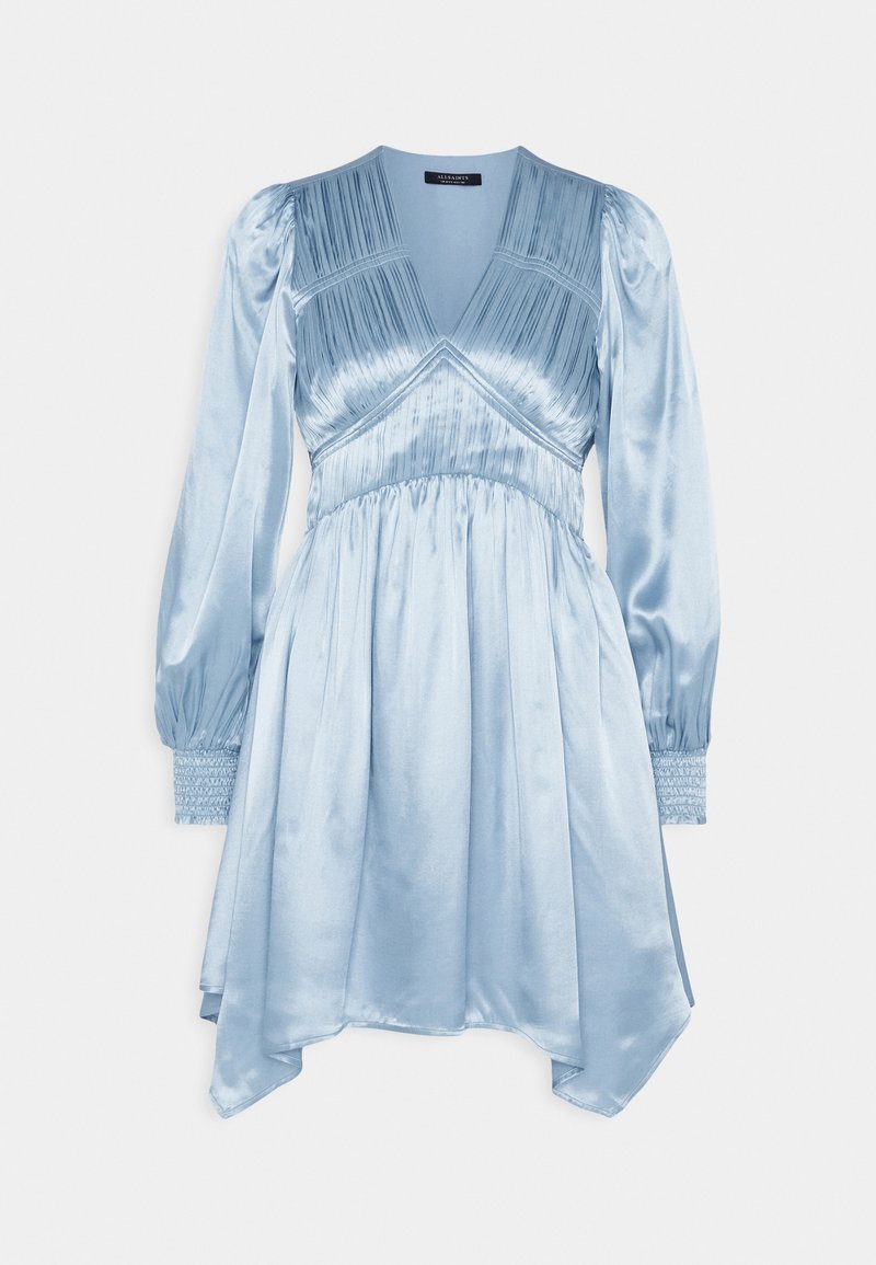 AllSaints Cocktailjurk blauw AllSaints Cocktailjurk blauw