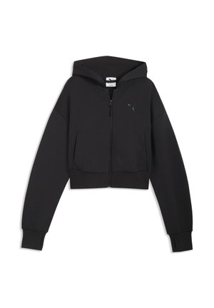 TECH SENSE KAPUZEN - Sweatjakke - black