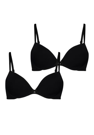 Hunkemöller 2 PACK - Bügel BH - black