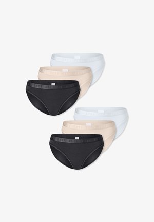 6-PACK SUPER SOFT - Slip - white beige black