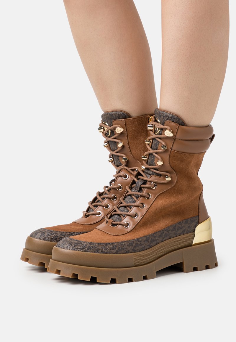 michael kors lace up boots