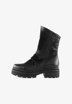 MJUS, CARMELINA - Bottines à plateau - black