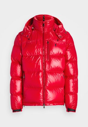 Polo Ralph Lauren THE GORHAM GLOSSED DOWN JACKET - Jachetă cu puf - red glossy