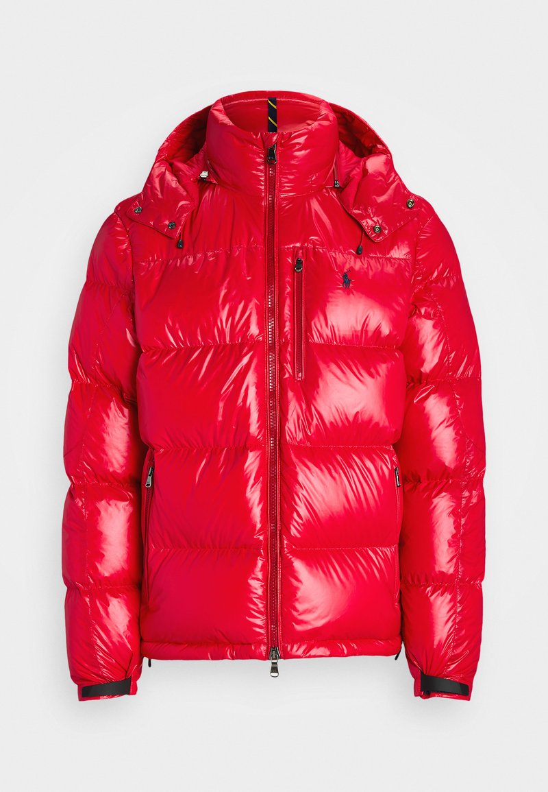 Polo Ralph Lauren THE GORHAM GLOSSED DOWN JACKET - Μπουφάν με πούπουλα - red glossy
