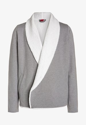 s.Oliver, Sweater met rits - mottled grey