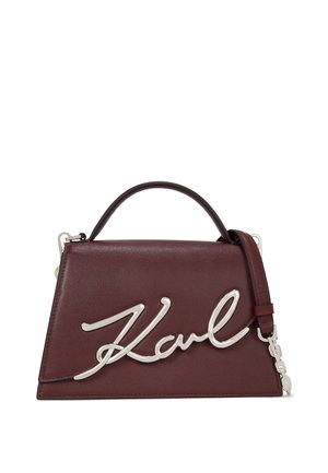 SIGNATURE MEDIUM - Handbag - windsor burgundy