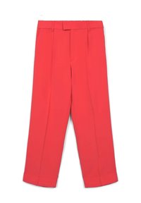 PANTALONE - Stoffhose - rosso