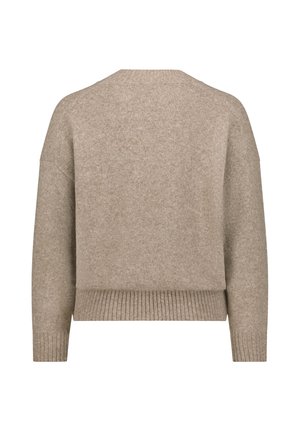 Betty & Co, STRICKPULLOVER - Jumper - taupe melange