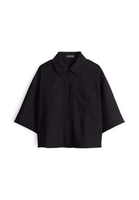 LOOSE FIT 3/4 SLEEVE - Overhemdblouse - black