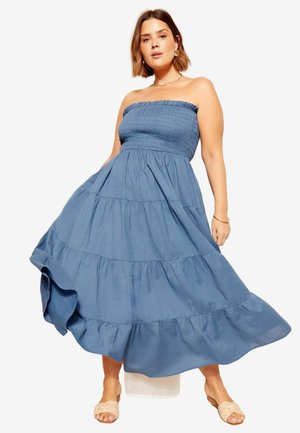 REGULAR FIT - Vestito lungo - blue