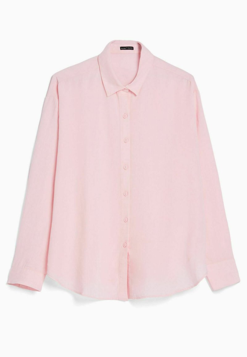 Bershka Overhemdblouse donkerroze
