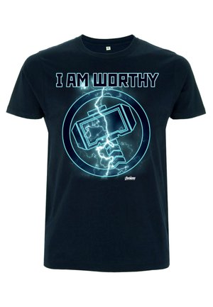 AVENGERS: ENDGAME WORTHY ICON - T-shirt imprimé - navy blue