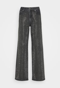 ZORAHGZ  - Wide leg - dark grey washed