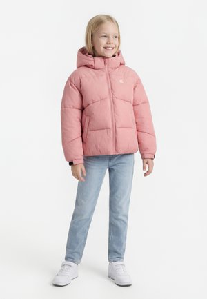 Calvin Klein Jeans, PUFFER JACKET - Vinterjakker - brandied apricot
