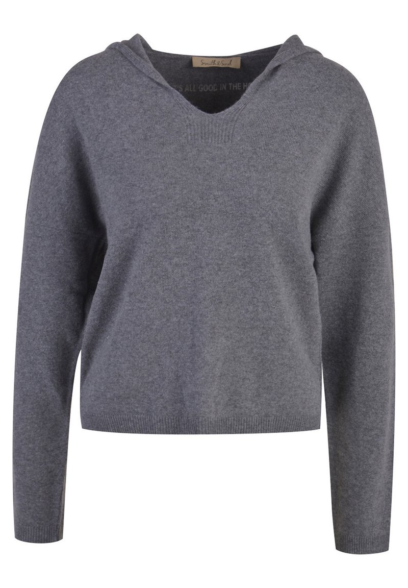 Damen Sweatshirts | Smith&Soul Kapuzenpullover asphalt/grau - NL76295 Damen Sweatshirts | Smith&Soul Kapuzenpullover asphalt/grau - NL76295