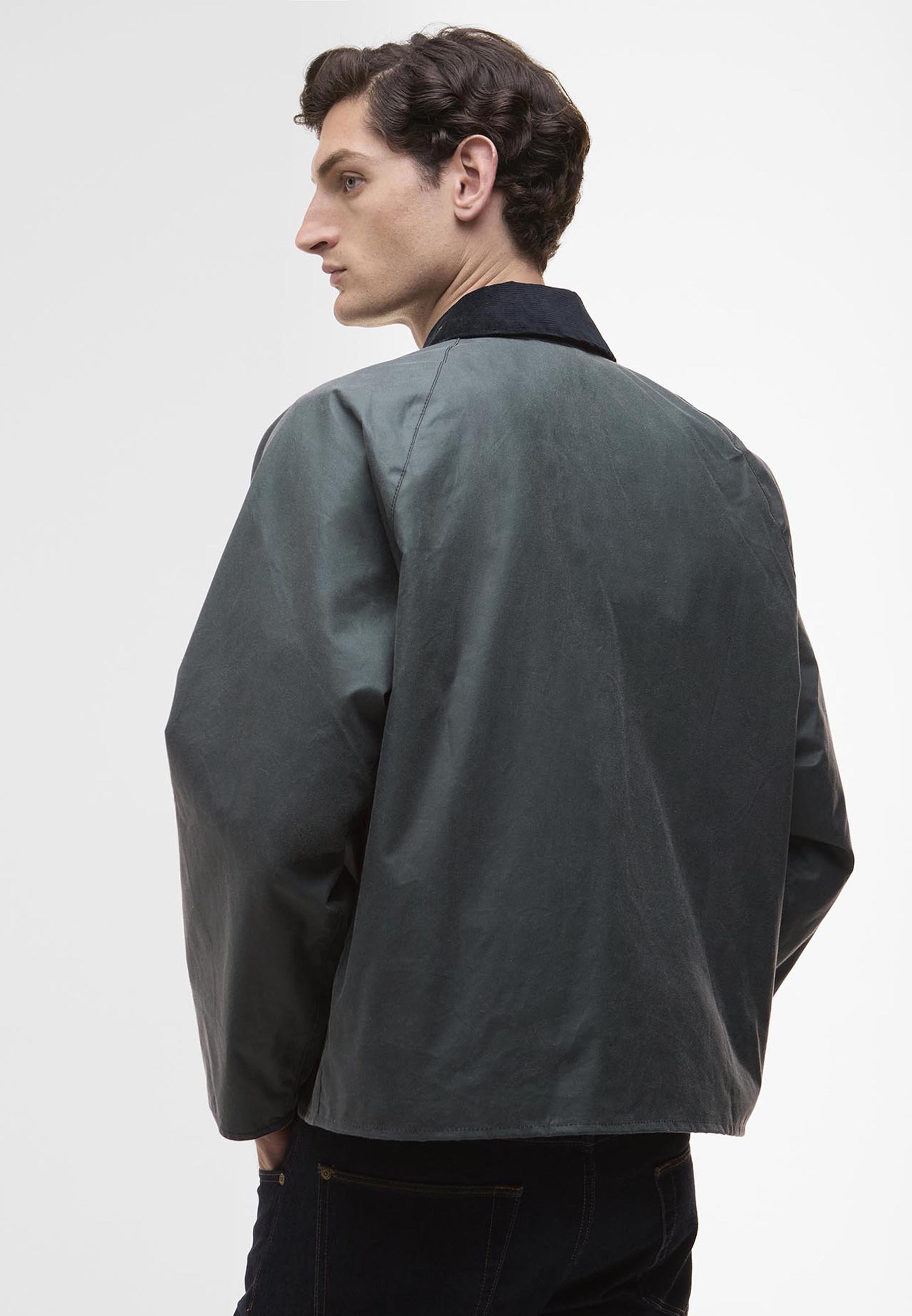 Barbour PAUL SMITH LOVES BARBOUR TRANSPORT WAXED JACKET UNISEX