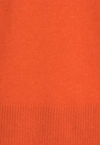 pure cashmere MOCKNECK - Pulóver - fall orange